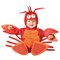 Infant Lobster Costume Zippered Jumpsuit with Hood Claws and Booties